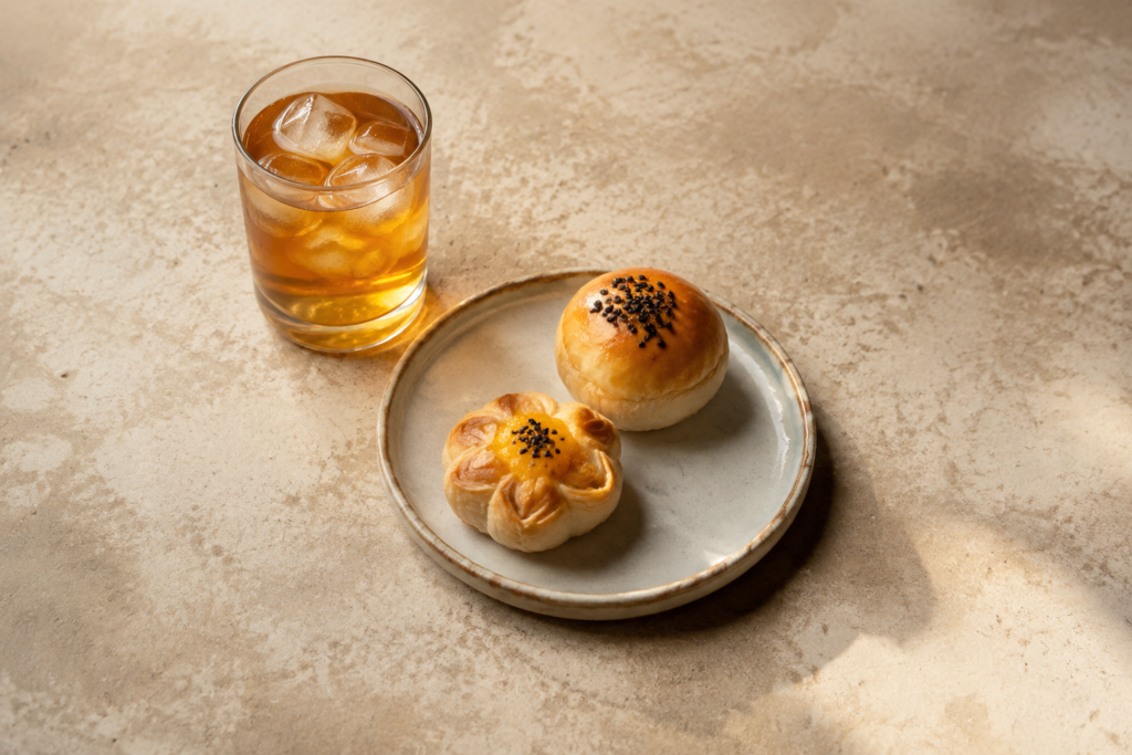 AI illustration: Sweet finish after an Asian meal