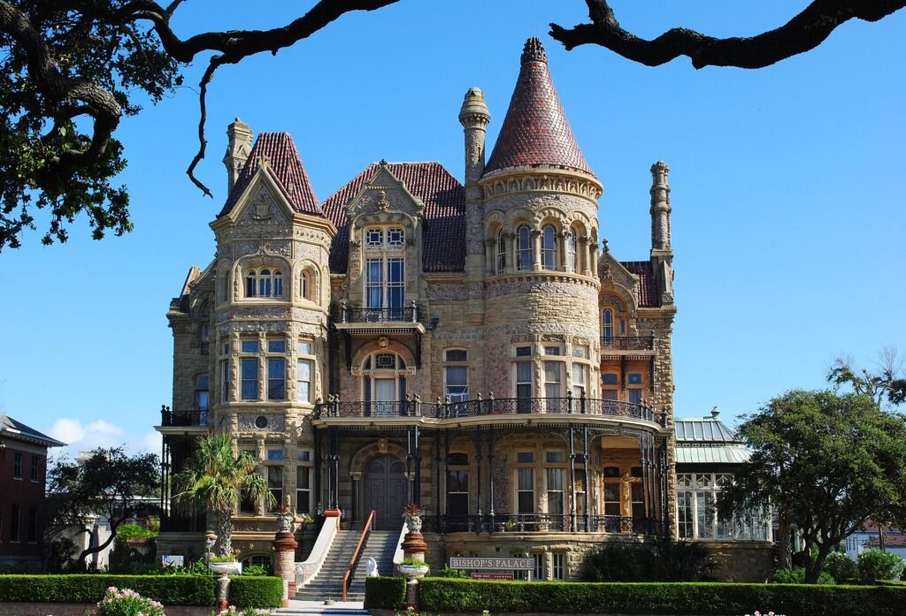 Bishop’s Palace exterior in Galveston